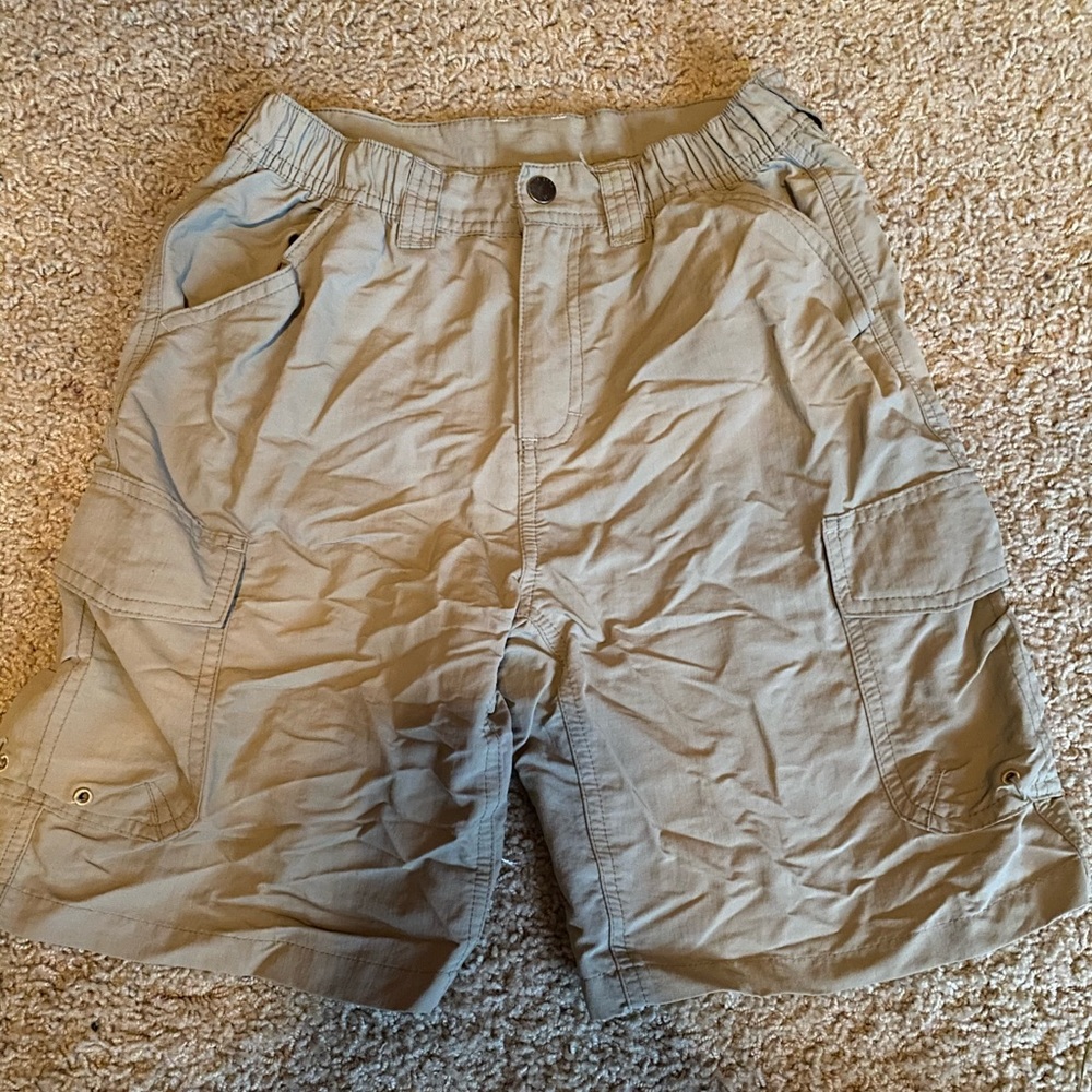 Boys tan shorts